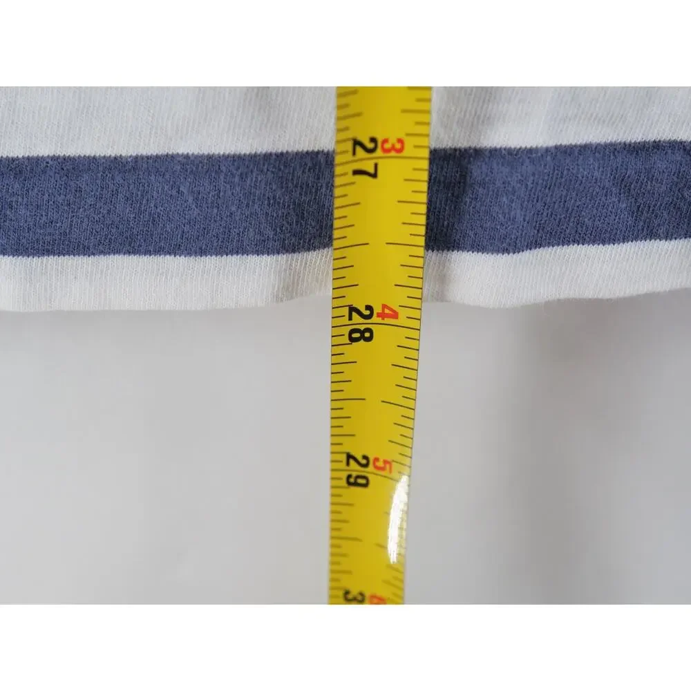 Ralph Lauren Mens XL Blue White Short Sleeve Polo 100% Cotton